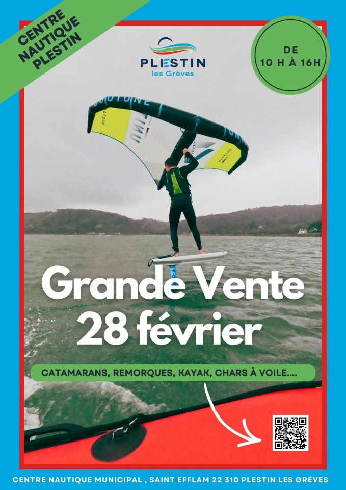 Grande Vente au Centre Nautique Municipal 